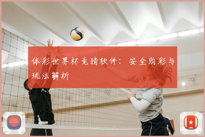体彩世界杯竞猜软件：安全购彩与玩法解析