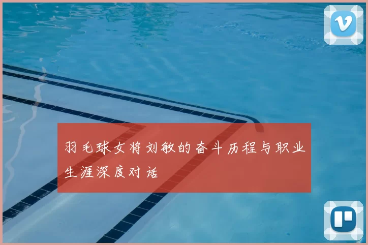 羽毛球女将刘敏的奋斗历程与职业生涯深度对话