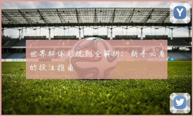 世界杯体彩规则全解析：新手必看的投注指南