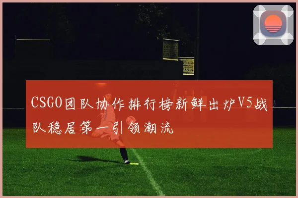 CSGO团队协作排行榜新鲜出炉V5战队稳居第一引领潮流