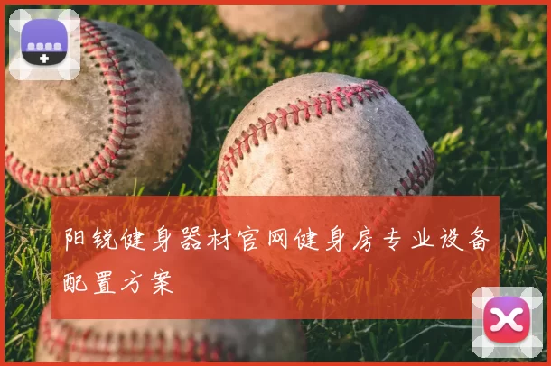阳锐健身器材官网健身房专业设备配置方案