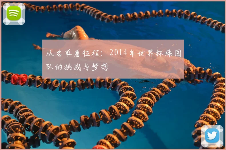 从名单看征程：2014年世界杯韩国队的挑战与梦想
